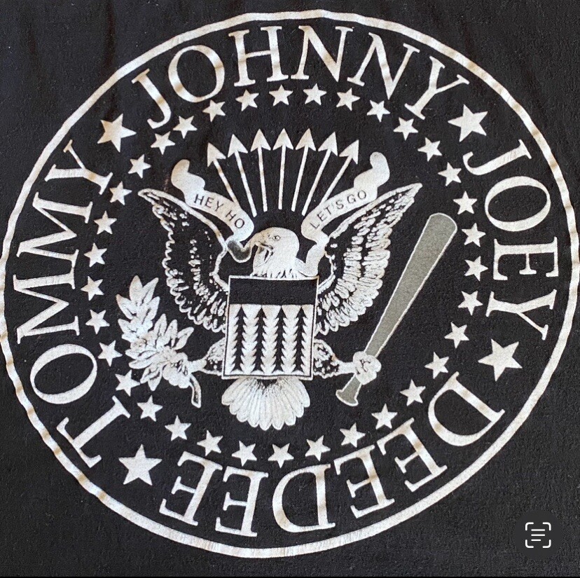 RAMONES Presidential Seal Logo Licensed Punk T-Shirt 2019. MEDIUM (NV) Preowned gallery