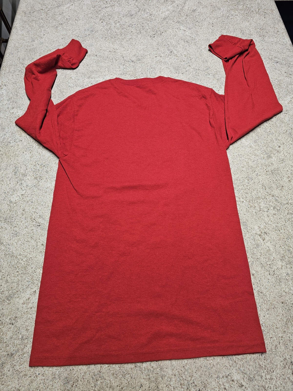 USTA NEO Holiday Tennis Classic Unisex Red Ling Sleeve T-shirt Size S gallery