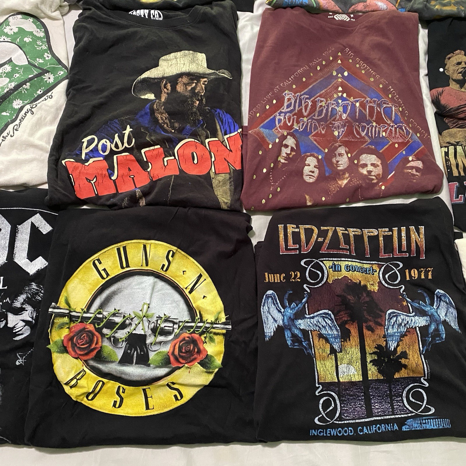Rock Band Concert T-Shirt Lot of 20 Modern Pop Tour Music Tees Bundle Reseller gallery