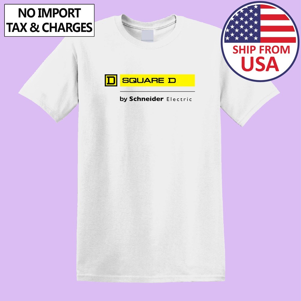 SQUARE D Electrical Equipment Men’s White Size S-5XL