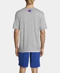 Champion Men’s White/Gray Double Dry Reversible Mesh Short Sleeve T-Shirt