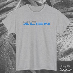 Laugo Alien Firearms Shirt Logo a Black Color Gildan Size S-5XL Made In USA