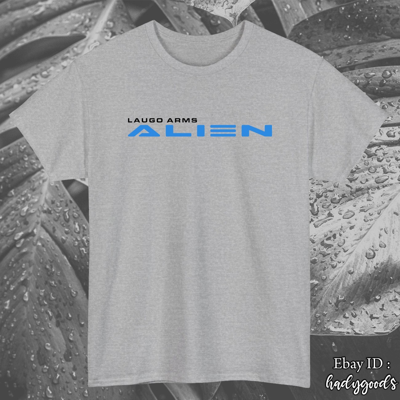 Laugo Alien Firearms Shirt Logo a Black Color Gildan Size S-5XL Made In USA gallery