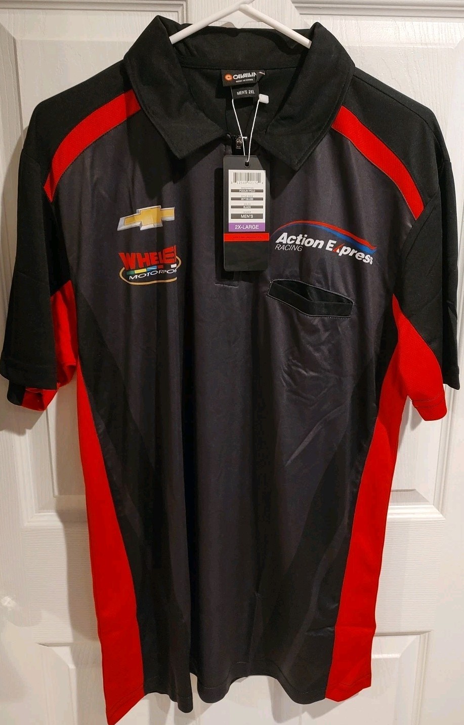 Cavallino Whelen Chevy Action Express Men's Polo with Zipper - 2XL gallery