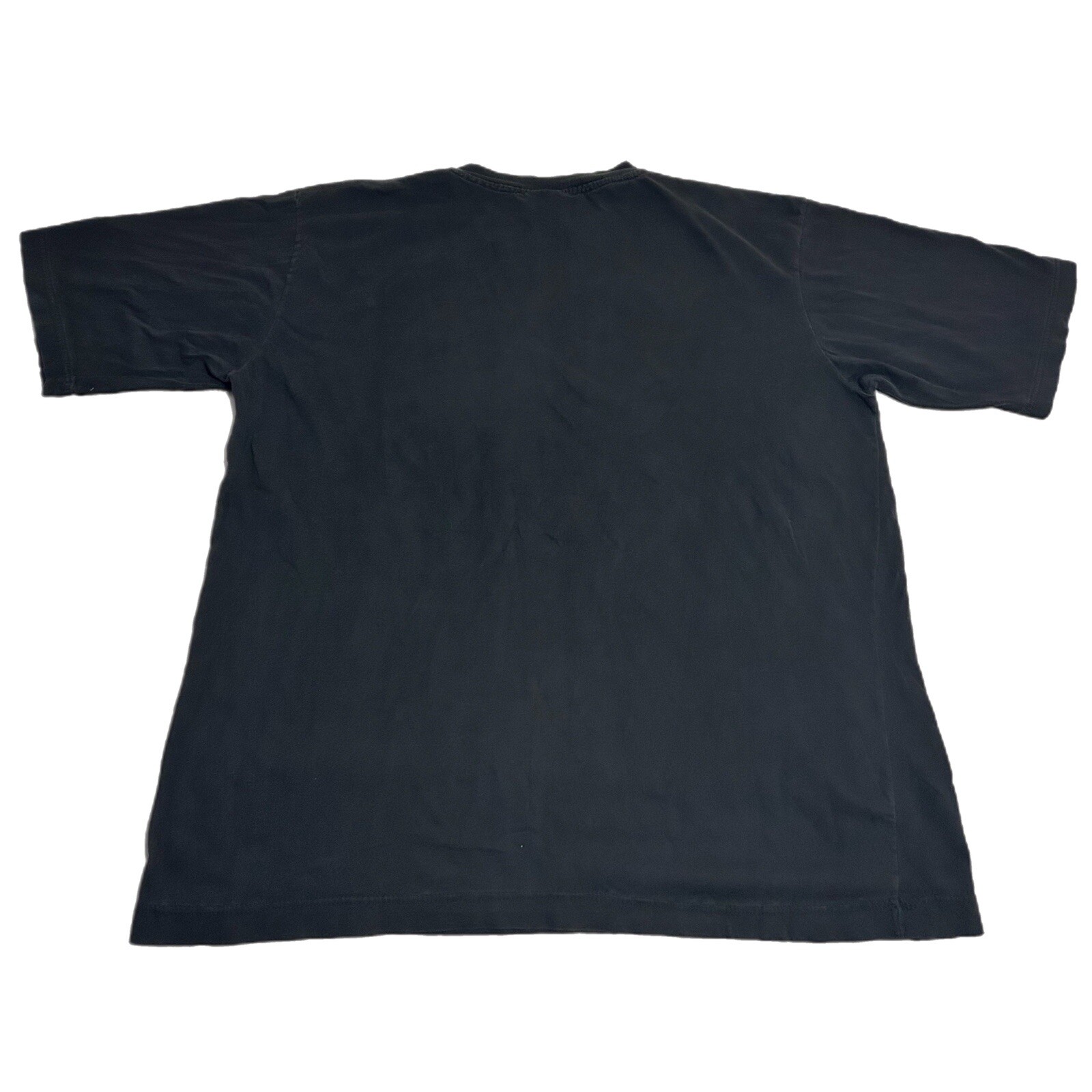 Vintage 90s Hardcore Kenya Shirt Mens 2XL Art Abstract Tee Faded Black gallery