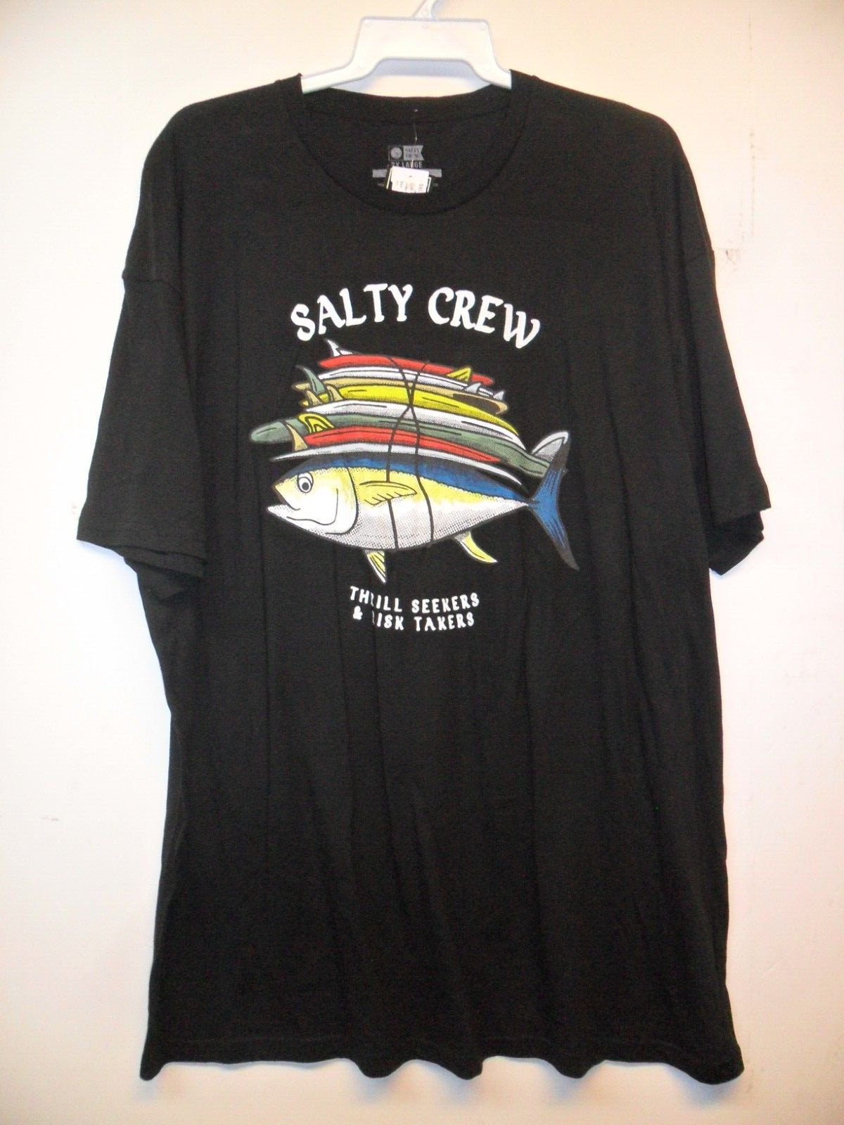 SALTY CREW Men's VOYAGER S/S T-Shirt - BLK - XXL - NWT - LAST ONE LEFT gallery