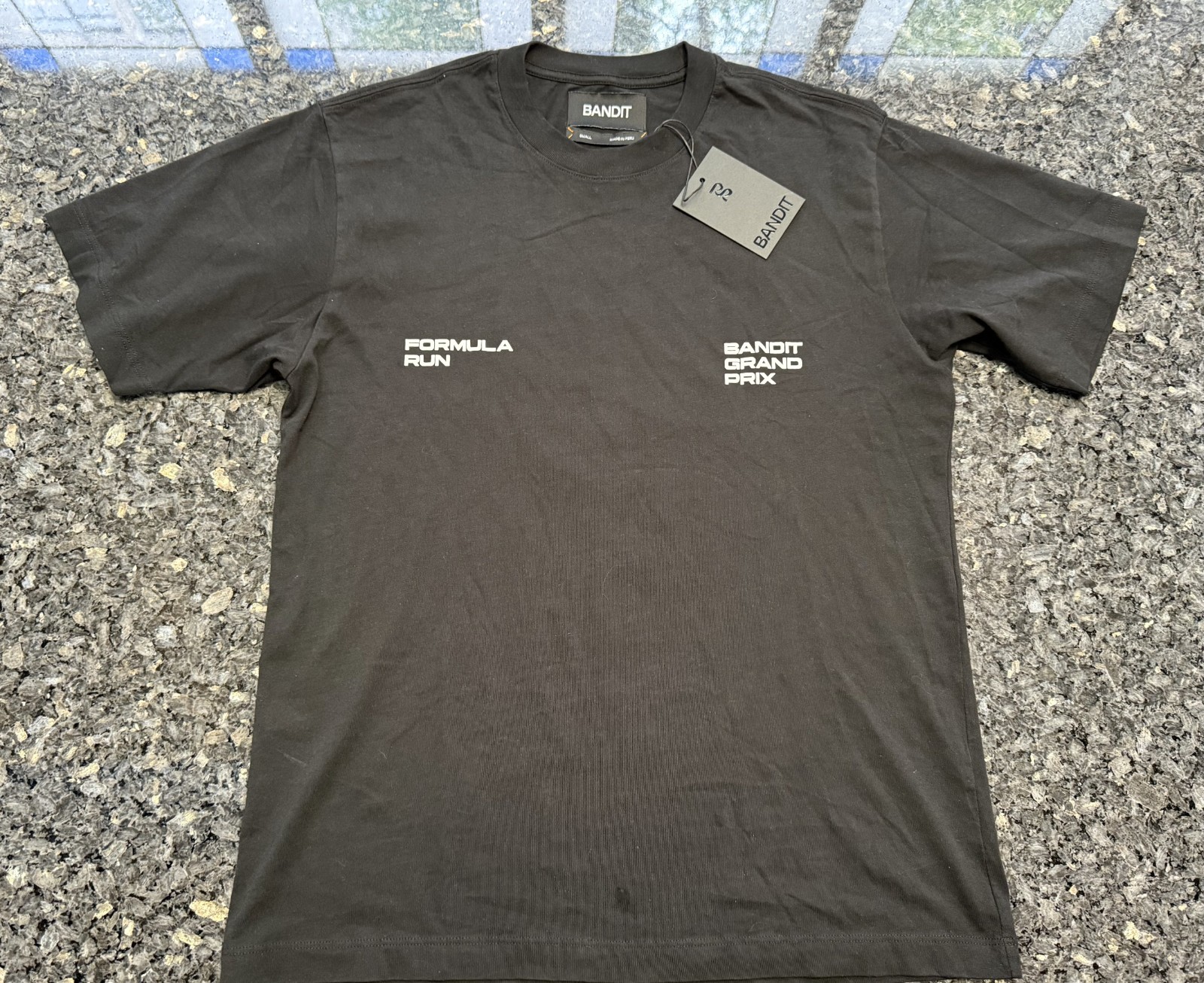 Bandit Running Grand Prix Community Tee Black Size Small S Unisex gallery