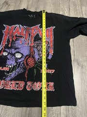 Half Evil 333 1997 World Tour Skull Blood Sleeve Hits Long Sleeve Black Size L