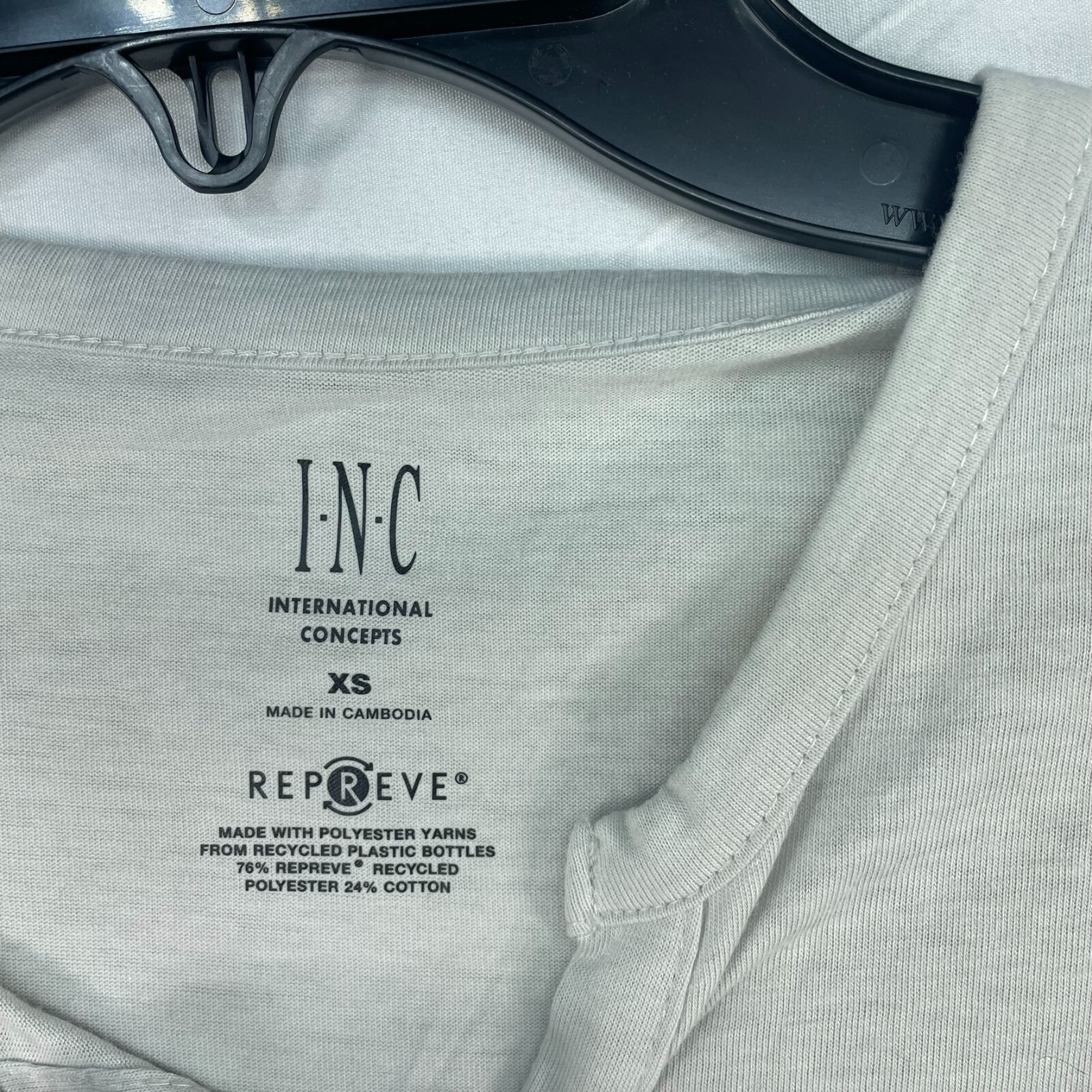 International Concepts Shirt Mens size XS Gray Eco Friendly Fabric Repreve New gallery