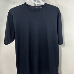 Point X Men’s Large Ribbed Black Crew Neck Shirt