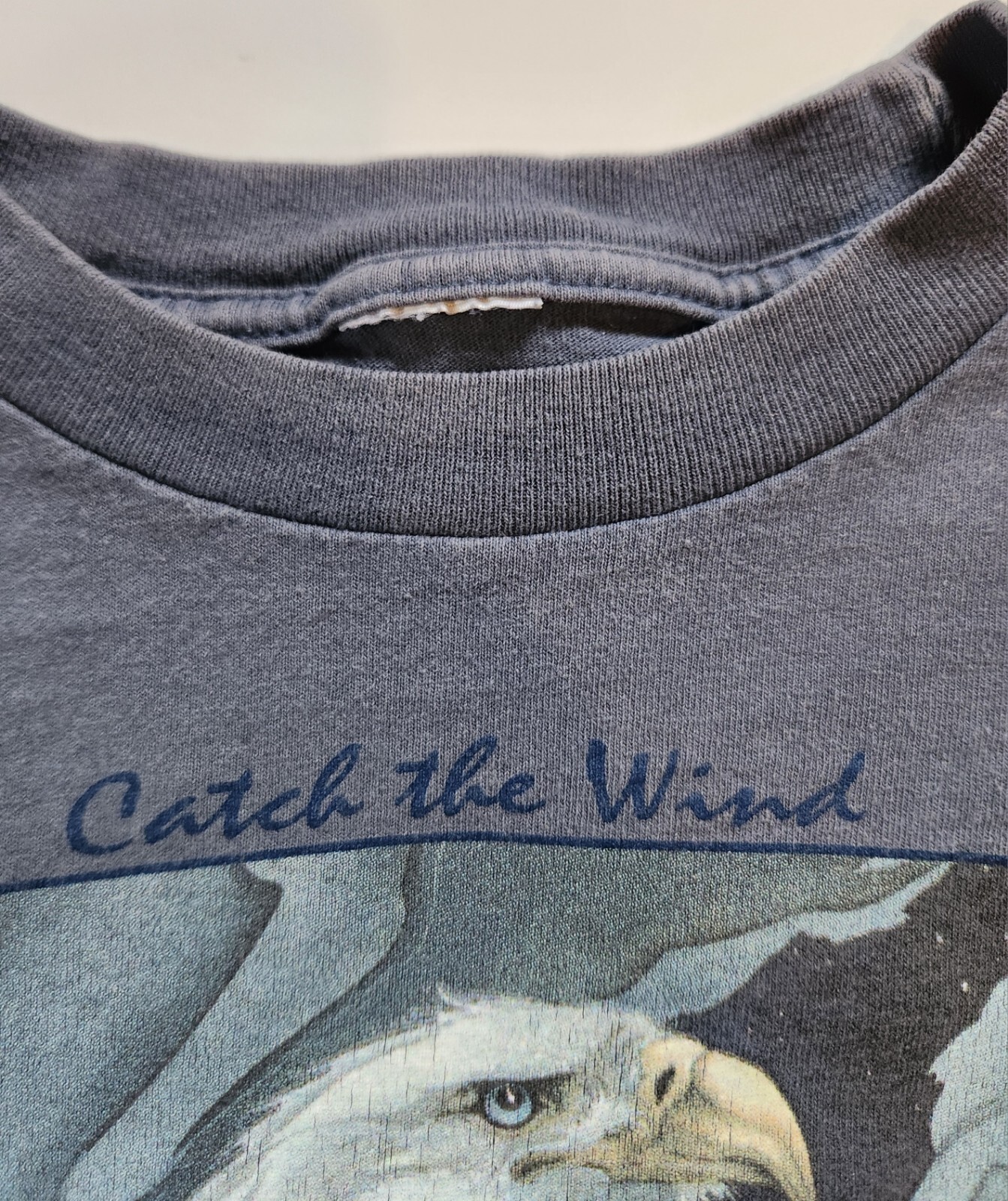 Vtg 90s Sedona AZ Catch the Wind - Nature Eagle T Shirt Size Medium gallery