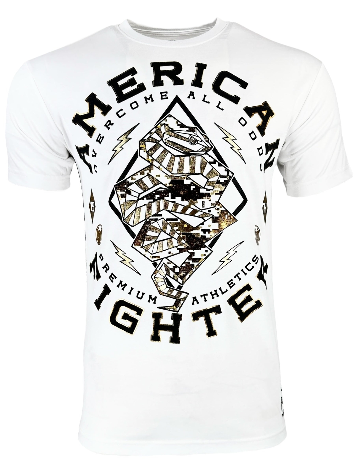 American Fighter Men's T-Shirt Densmore Premium Athletic White xS-4XL gallery