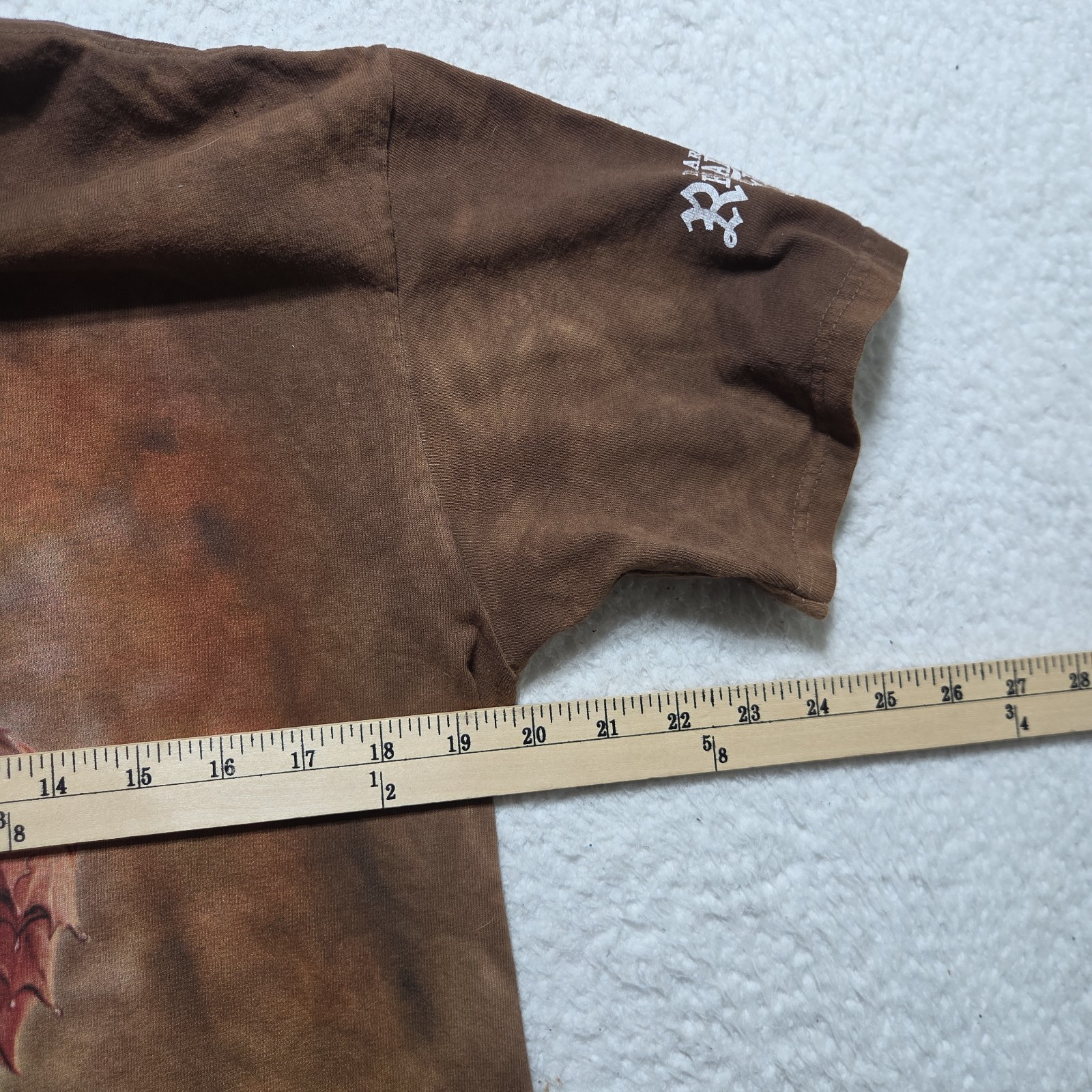 Mountain 2001 Anne Stokes Fairy Dancing Autumn Leaves Tie Dye Shirt Medium gallery
