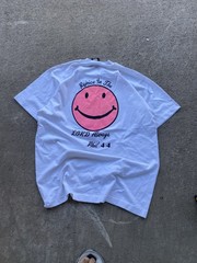 Vintage Single Stitch Screen Stars Best Shirt Mens L Wh Rejoice Smile Phil 4:4