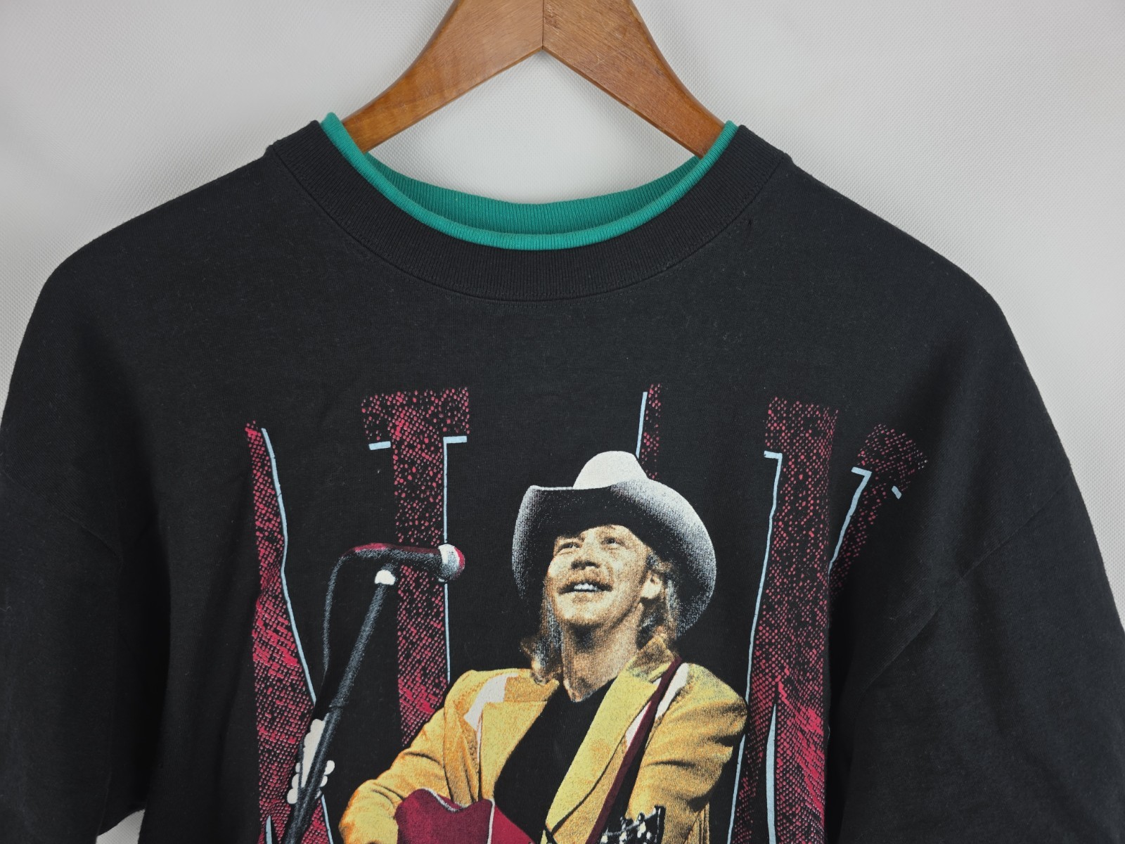 90s Alan Jackson On Tour Shirt Premier Sportswear Made in USA Size Large Black gallery