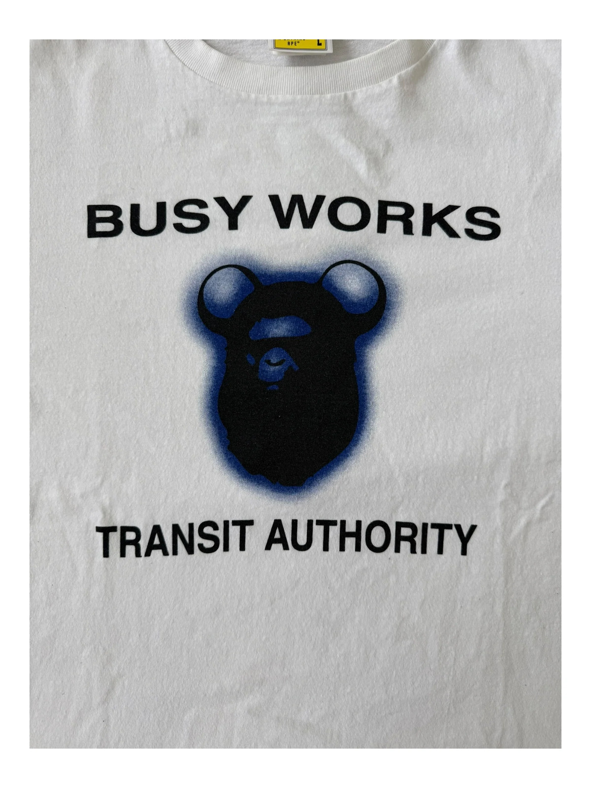 Bape 20s Stash Busy Works Transit Authority Size Large gallery
