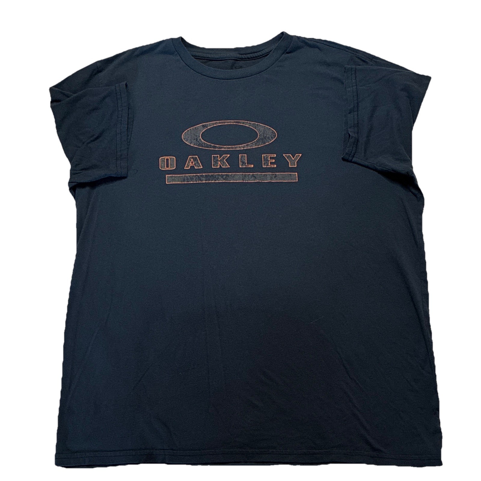 Oakley / Buckle Men's Navy Logo Graphic Short Sleeve Cotton T-Shirt Size L gallery