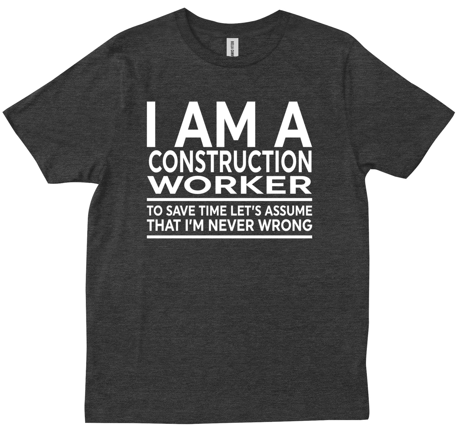 Funny Gift For Construction Worker Coworker Birthday Gifts T-shirt