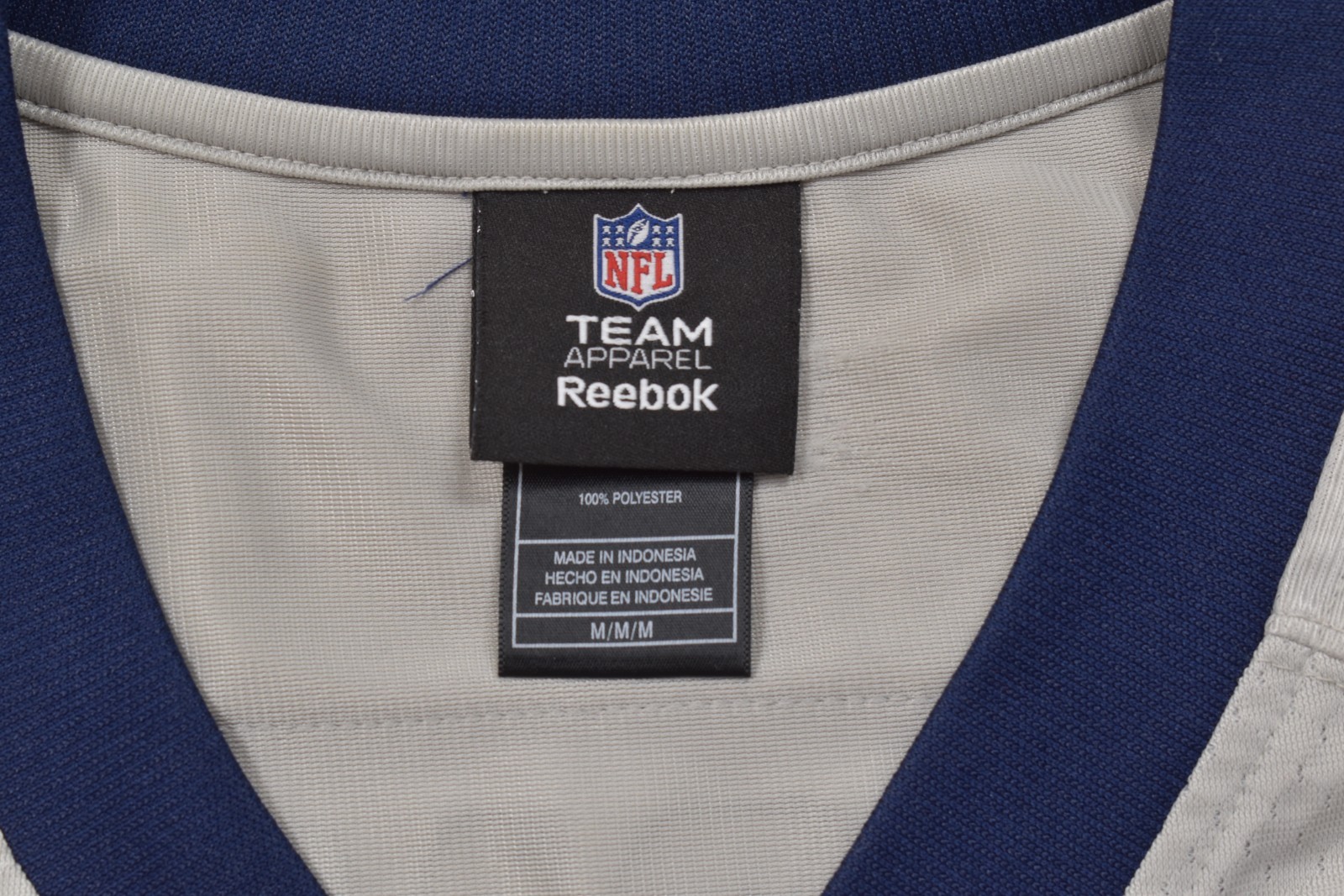 Reebok Dallas Cowboys Tony Romo #9 Jersey Men's Size M Grey Navy NFL Team Polyes gallery