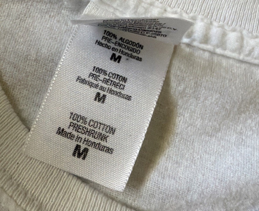 Coppertone Sunscreen Dog Baby Gildan Double Sided White T-Shirt Men Medium gallery