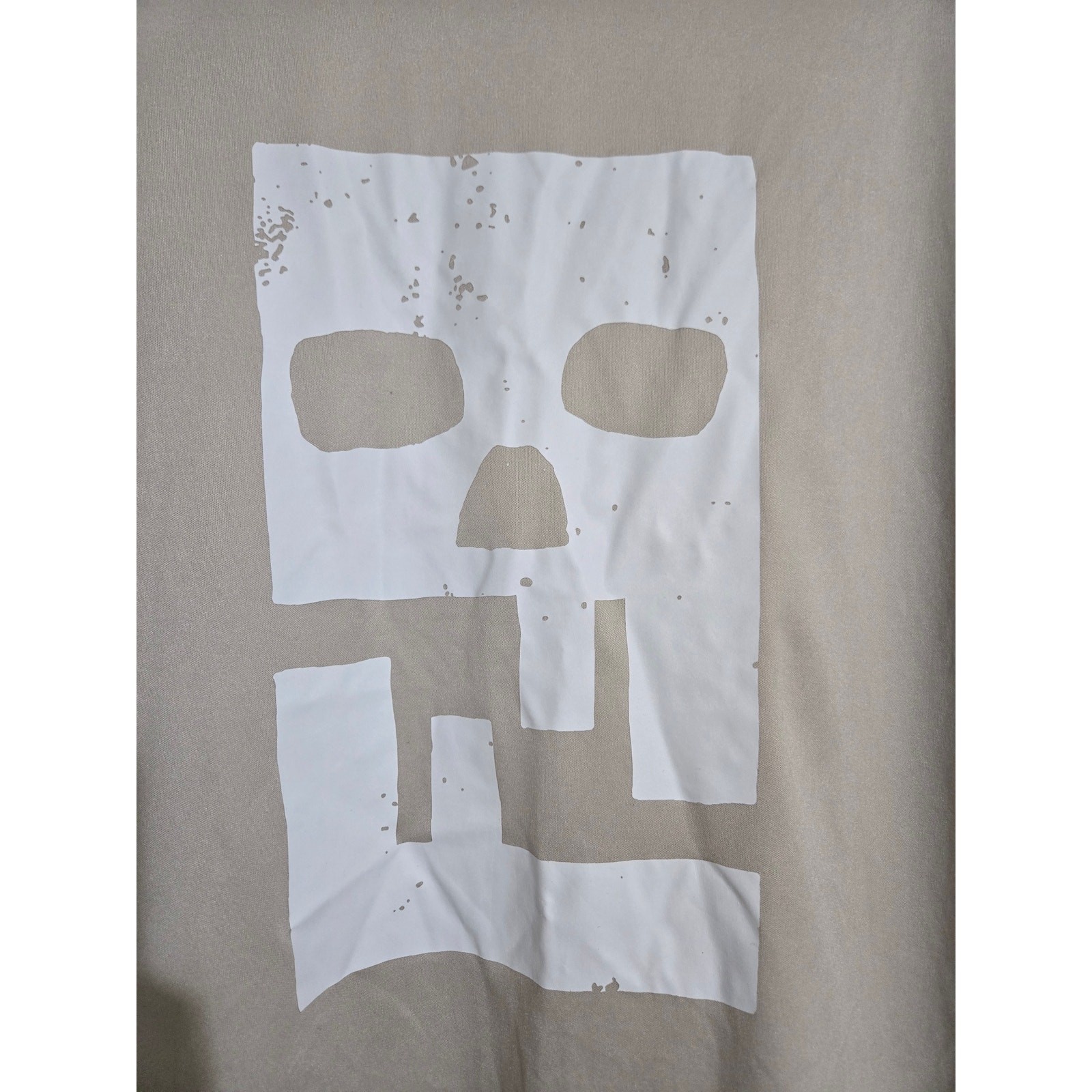 Unknown brand large men's cream colored tshirt gallery