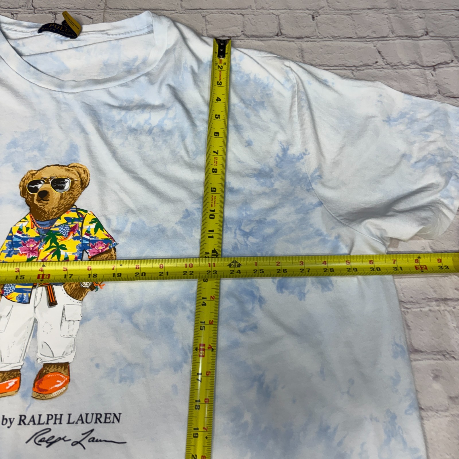 Polo Ralph Lauren Men Summer Polo Bear Print T-Shirt Tee Size 4XB 4X Big D113 19 gallery