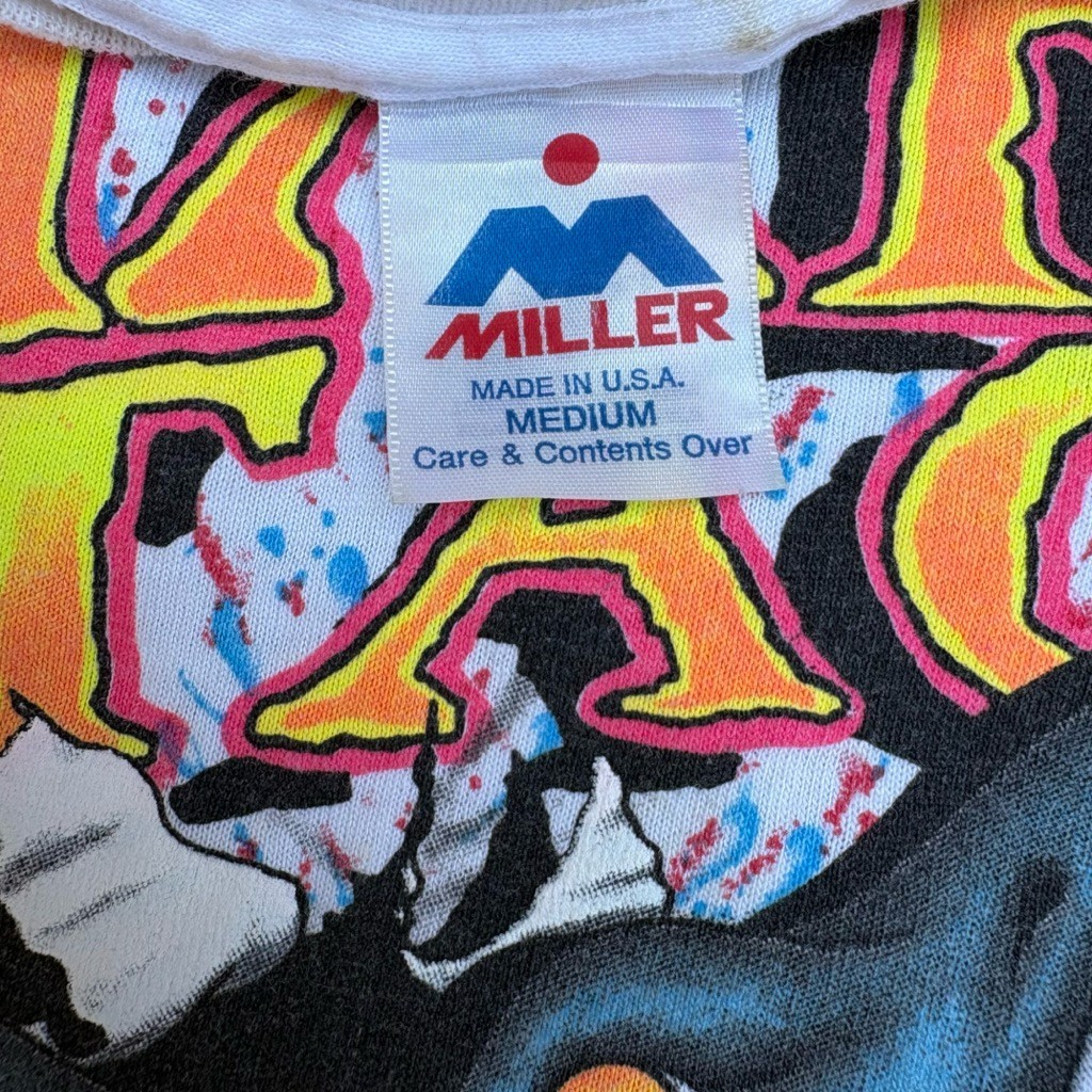 Rare Vintage 1993 Shark Attack T-Shirt Miller Brand Made in USA Big Graphic M gallery