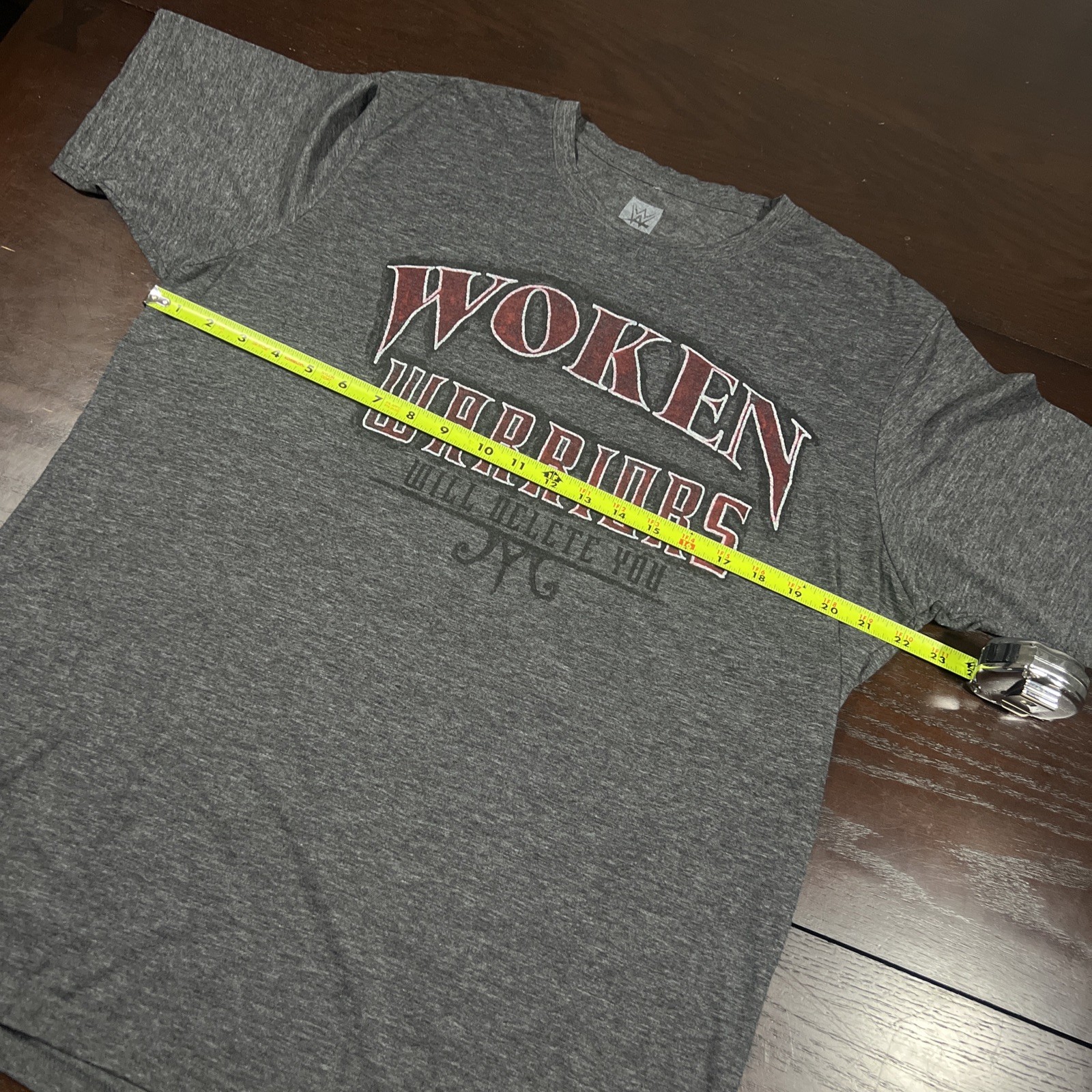 WWE Matt Hardy Woken Warrior T Shirt Men's Medium Gray Wrestling Delete Graphic gallery