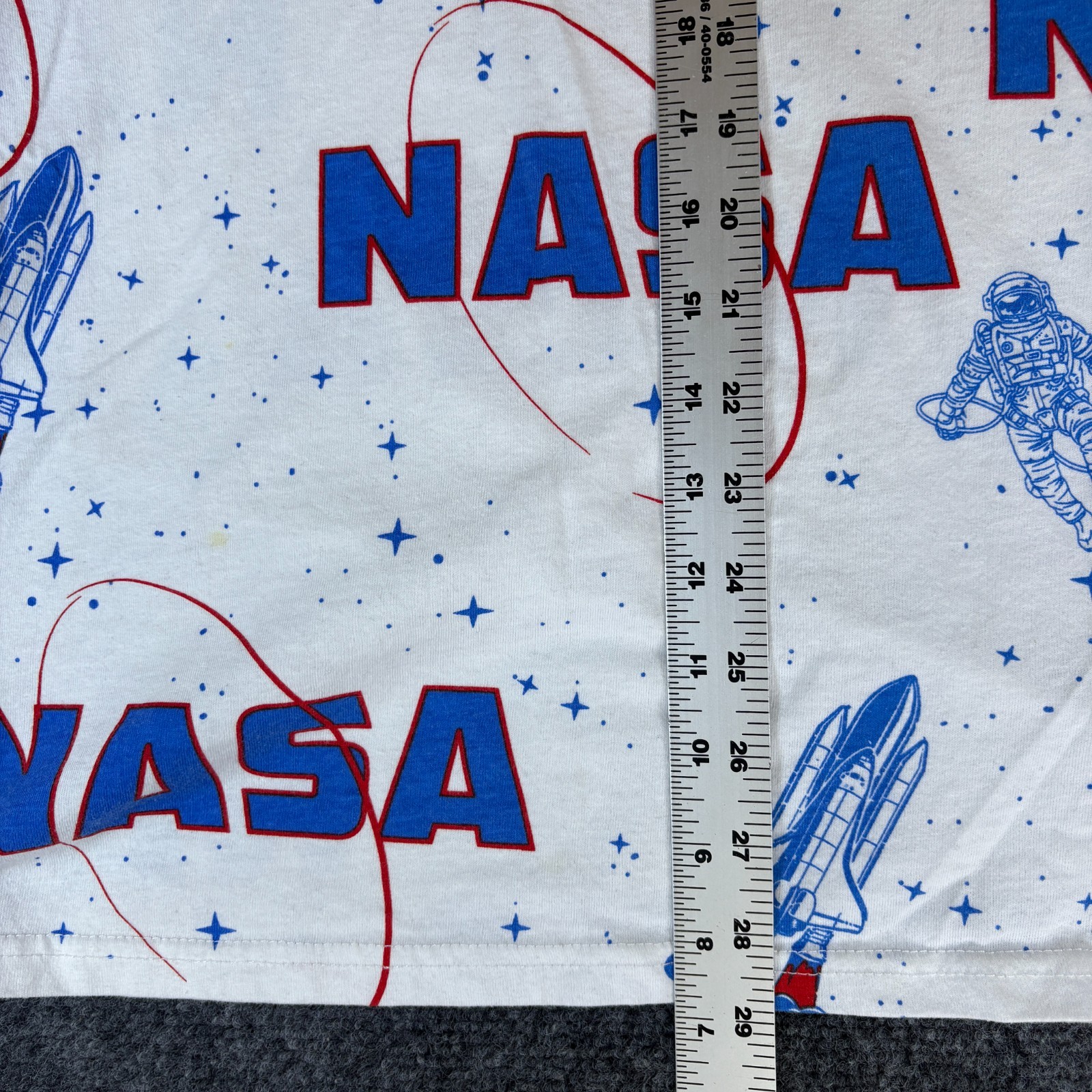 Chemistry NASA T-Shirt Men 2XL White Blue Astronaut Space Shuttle Graphic Cotton gallery