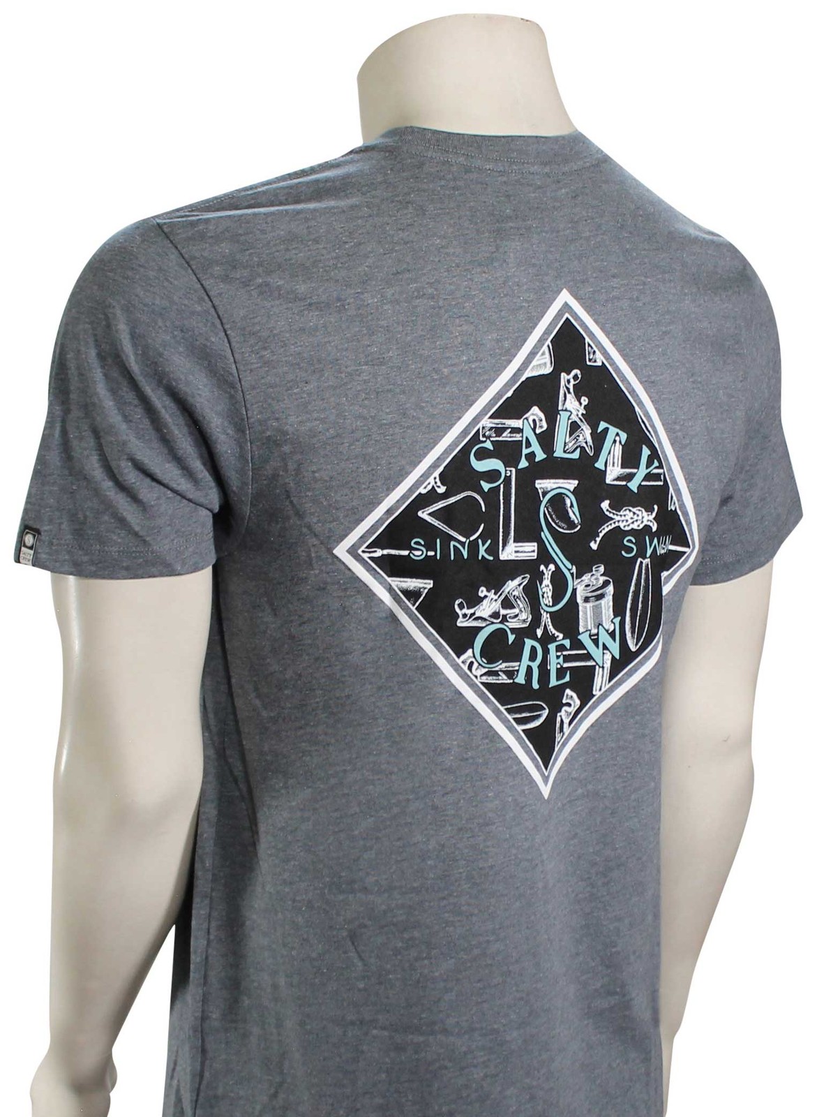 Salty Crew Tippet Tackle Premium T-Shirt - Athletic Heather - New gallery