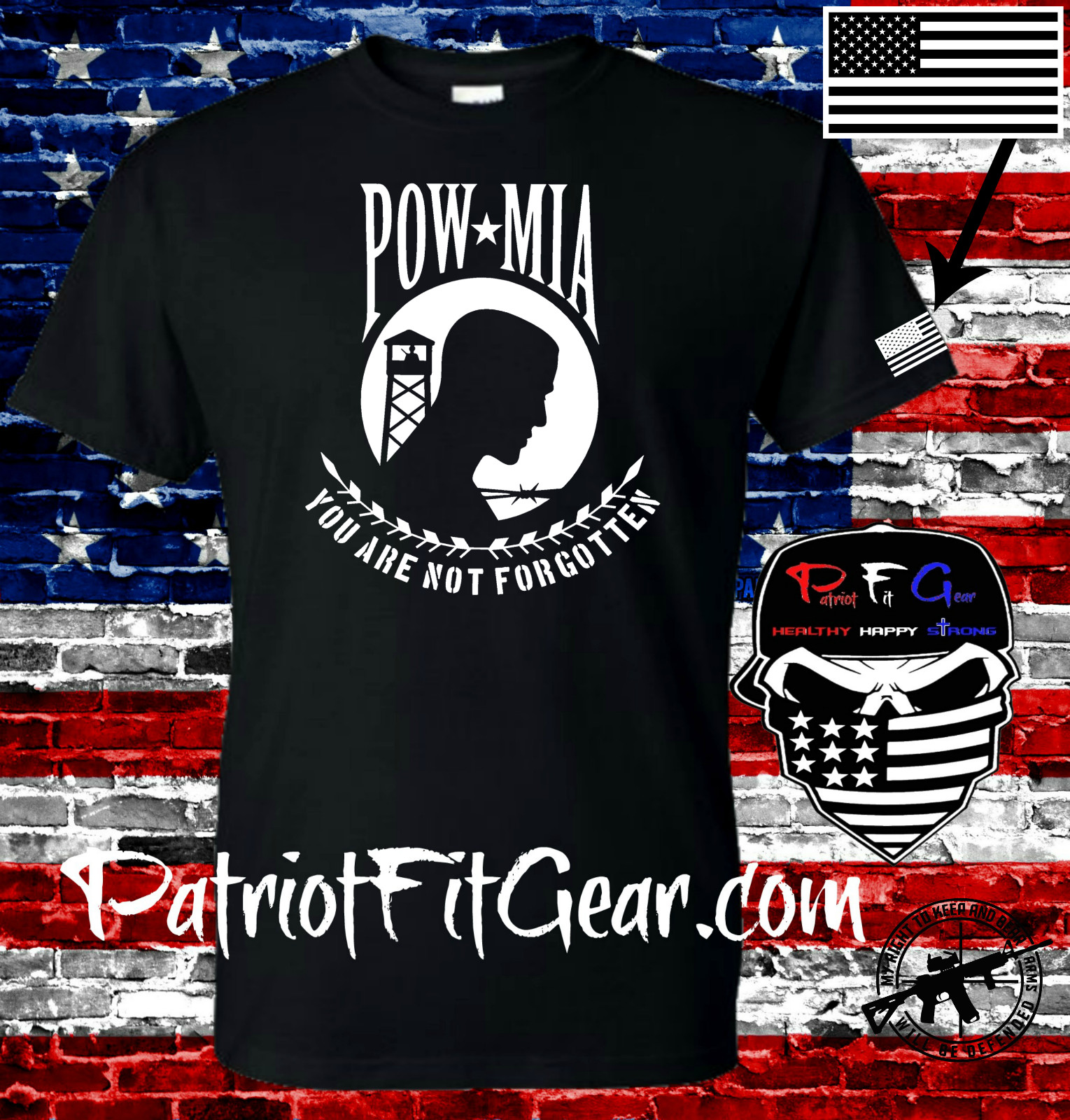 t-shirt,POW MIA,Veterans,ARMY,NAVY,USAF,Military,You Are Not Forgotten gallery