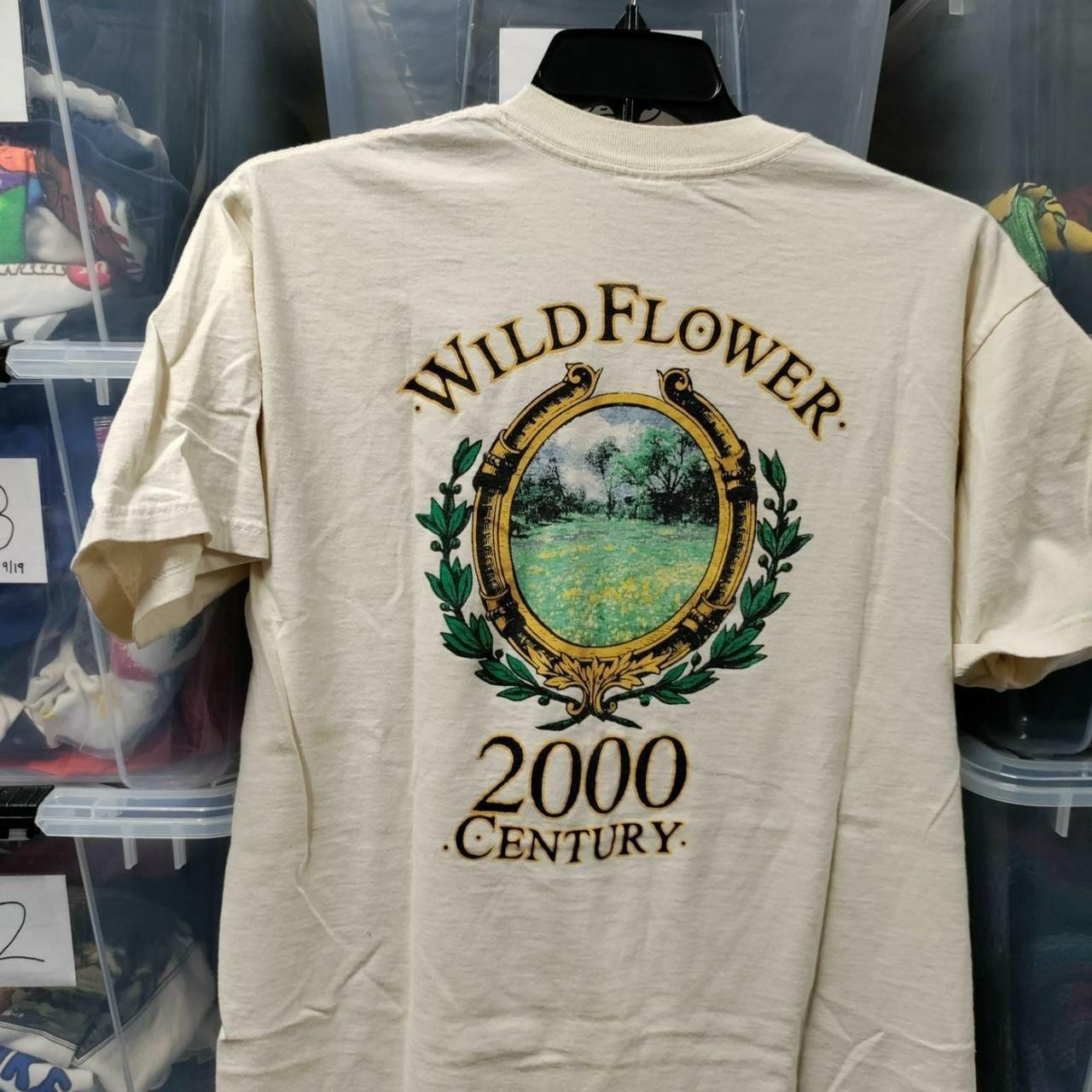WildFlower 2000 Century Vtg Tee Size Xl Beige Color A252ed gallery