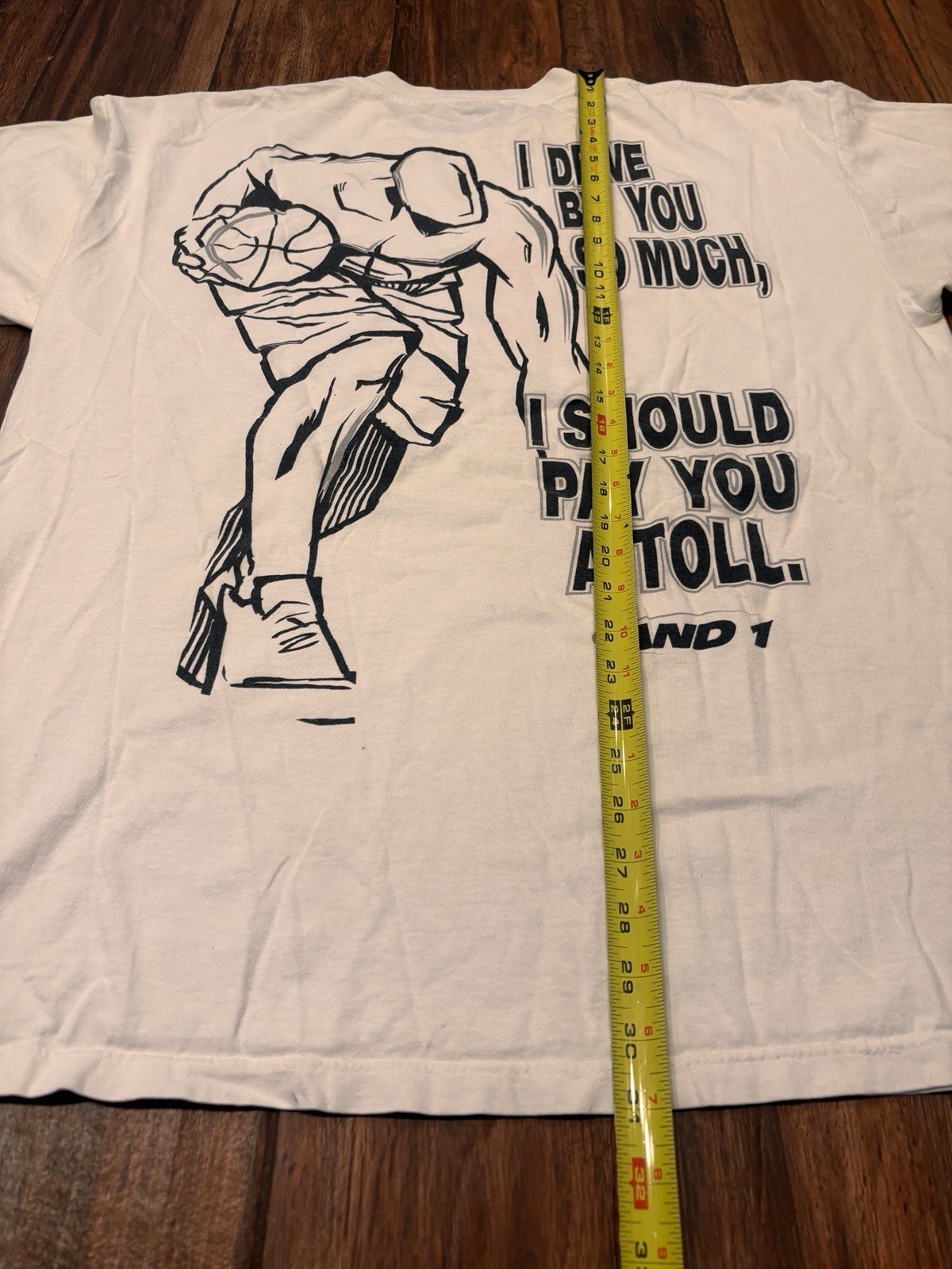 Vintage AND 1 PRO DEVELOPMENT BASKETBALL CAMP T-Shirt TRASH TALK MIXTAPE TOUR gallery