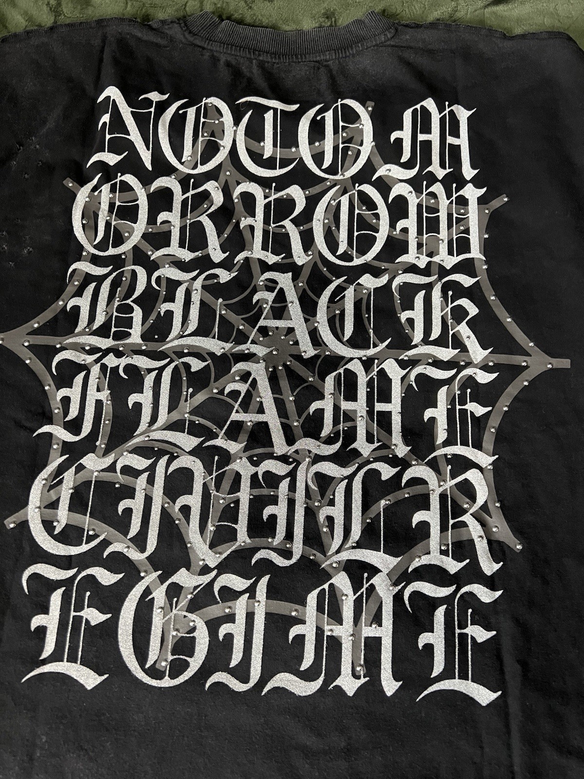 No Tomorrow x Civil Regime - Pain FMR Ripped Oversized Vintage - Size 3xl - NWT gallery
