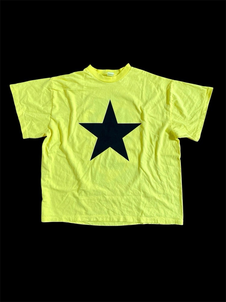YZY BULLY SOFI MASK TEE YELLOW —SIZE 1 KANYE WEST