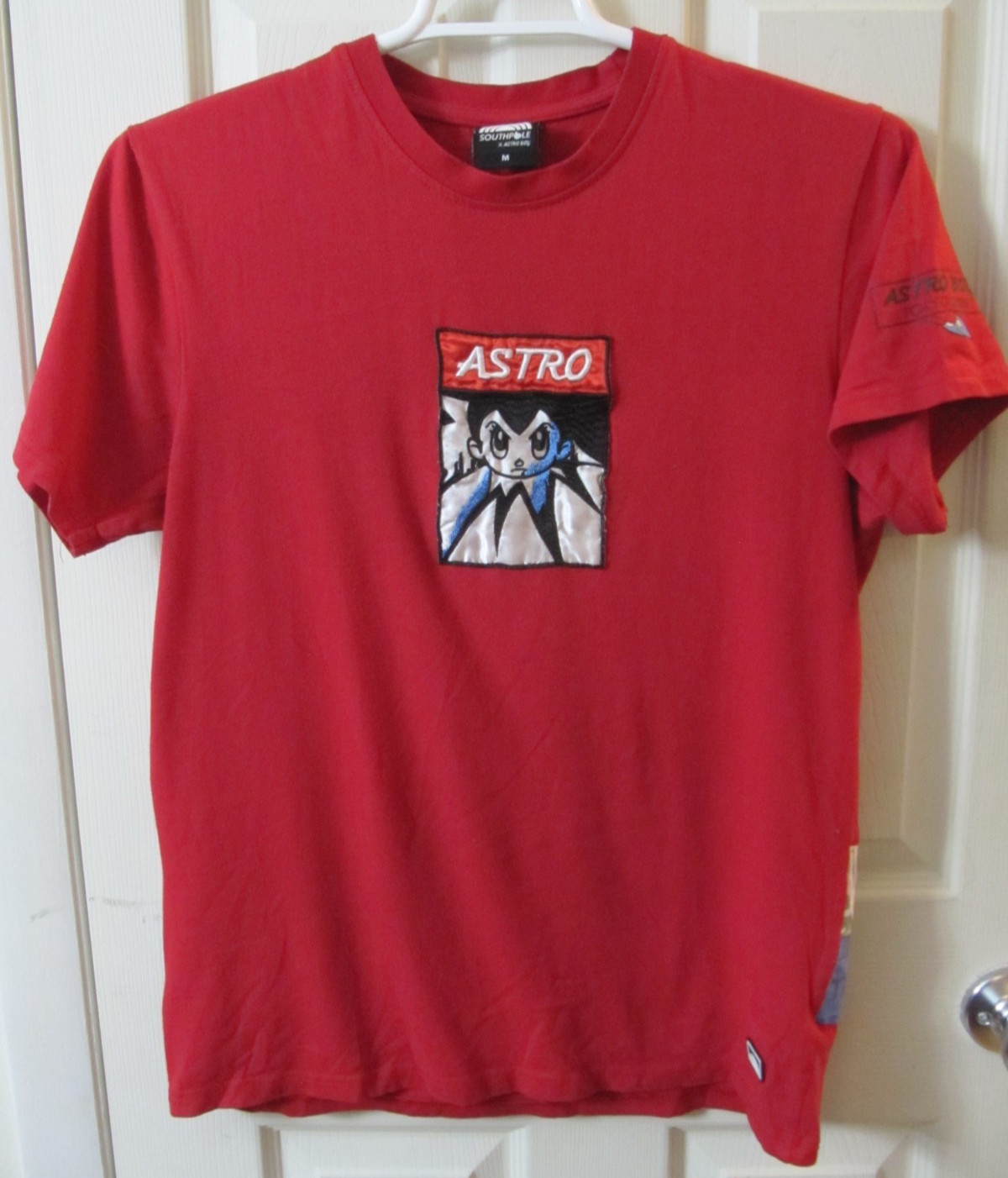 SouthPole X Astro Boy Tokyo Originals 2020 Red 2-Sided T-Shirt Mens Medium gallery