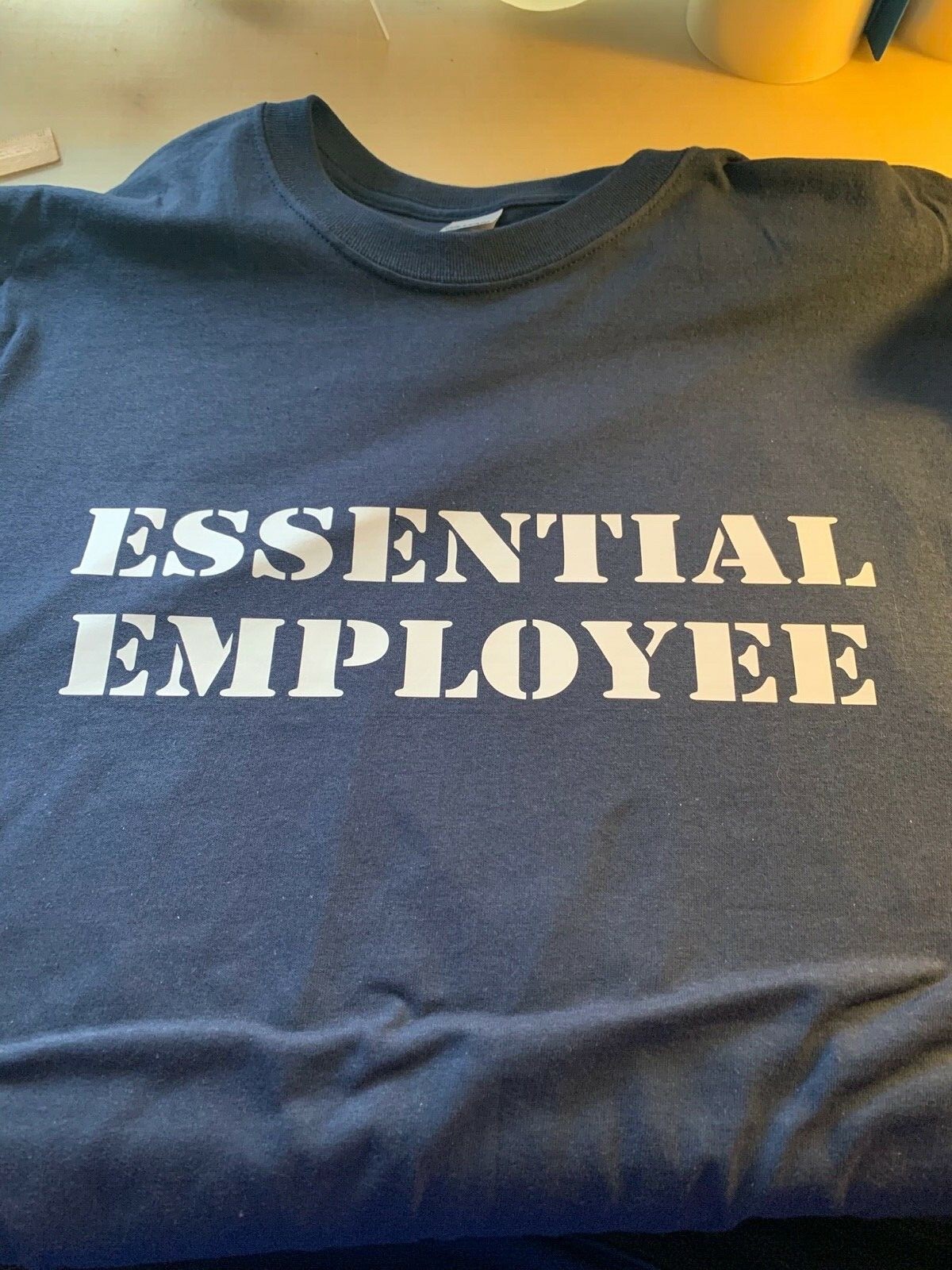 shirt Essential employee worker 5 sizes 14 colors custom made stay exempt virus gallery