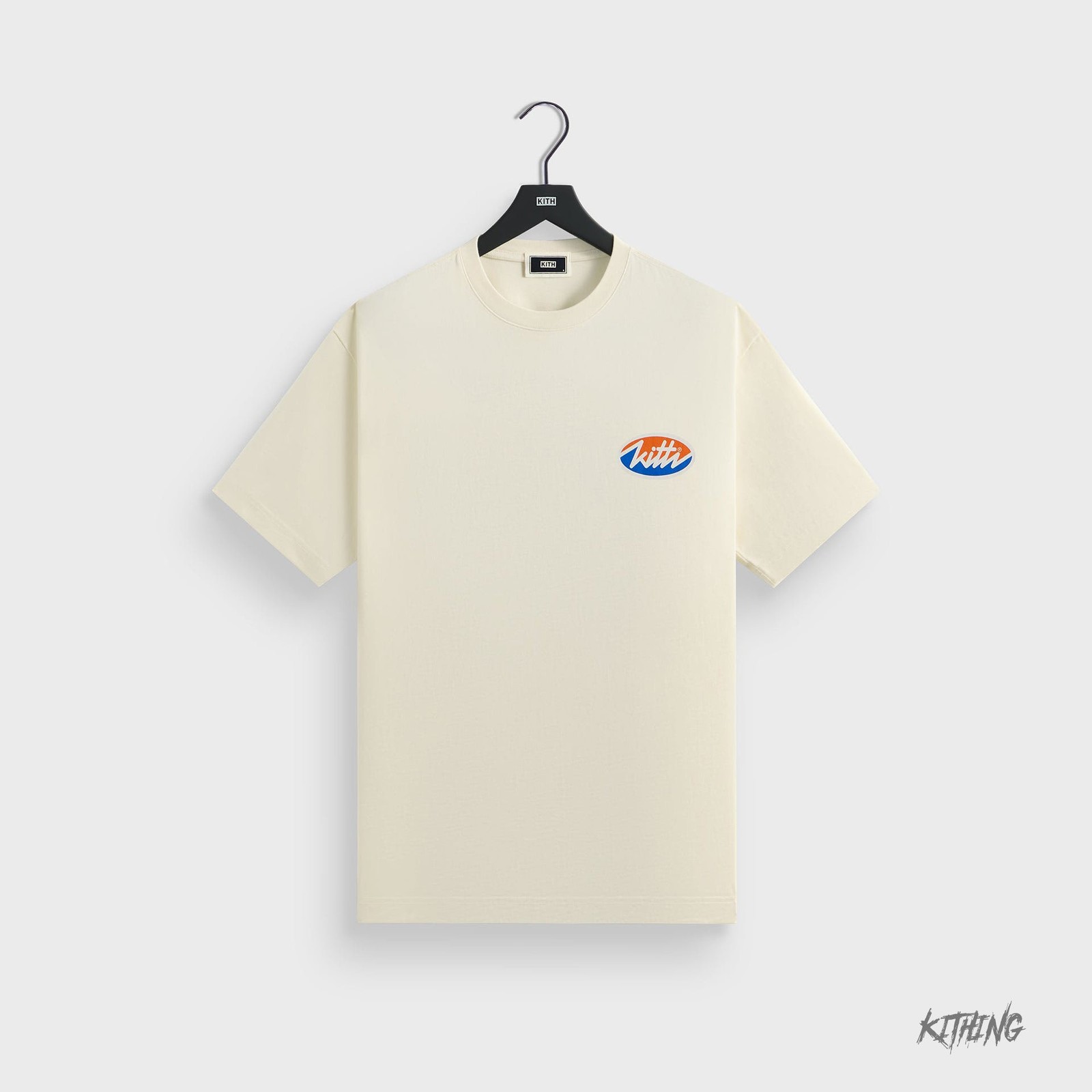 KITH 25SS Ellipse Logo Box Cotton Relaxed Tee Unisex gallery