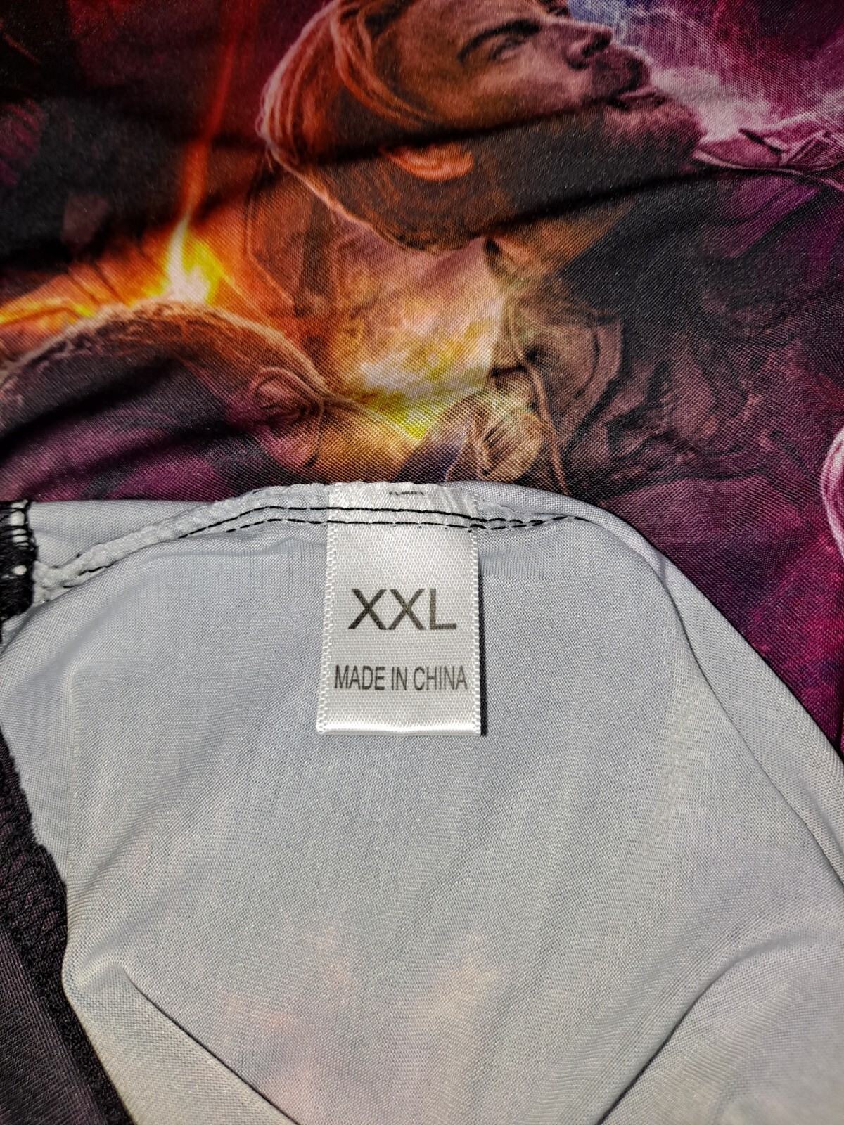 Ironman t-shirt, 95% polyester and 5% spandex, XXL gallery