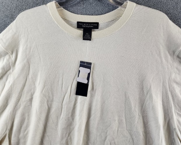 The Men's Store at Bloomingdale's Cashmere Blend Sweater Tee XXL Cannoli S/S gallery