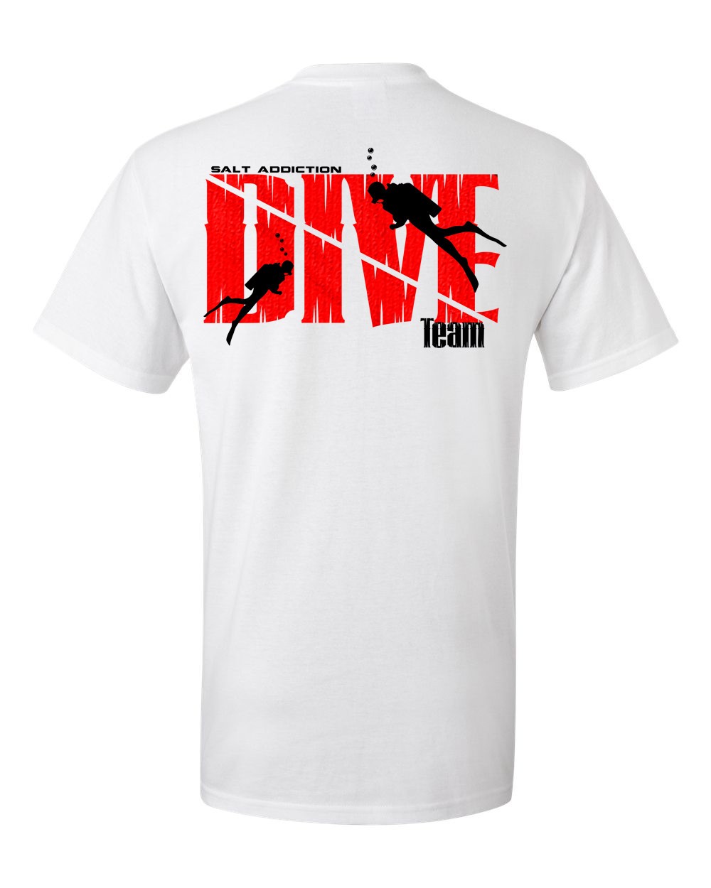 Salt Addiction scuba diving Short Sleeve T Shirt Ocean dive flag apparel gallery