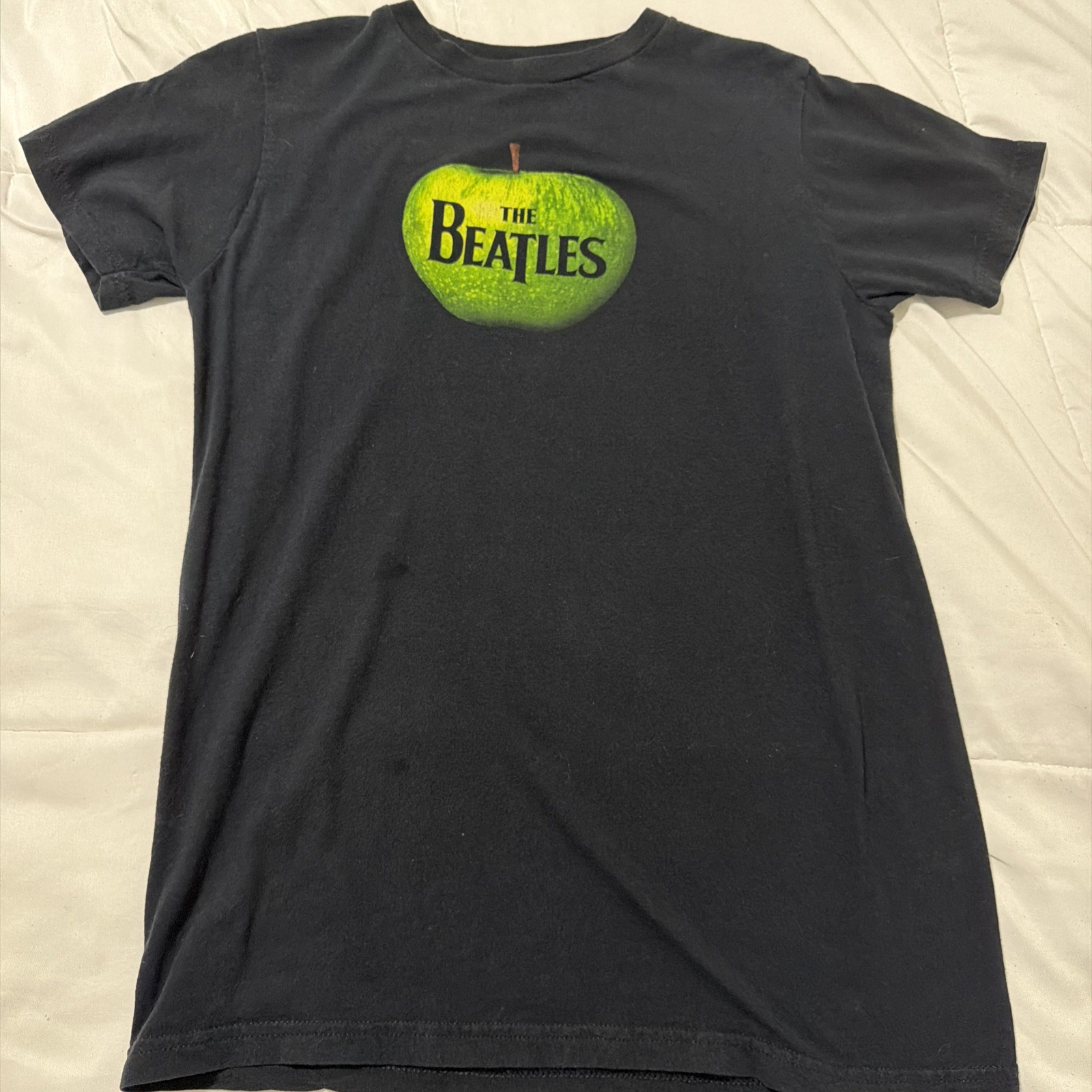 2005 The Beatles Green Apple Music Band Group Graphic Shirt Tee 2000s Medium Y2K