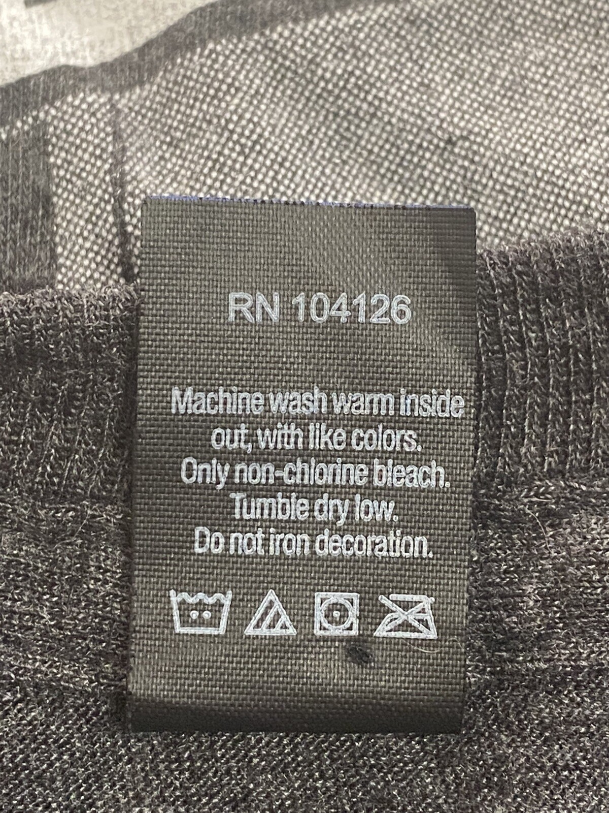 Tultex Pre Shrunk Shirt Cotton Poly Gray Size Large Printed gallery
