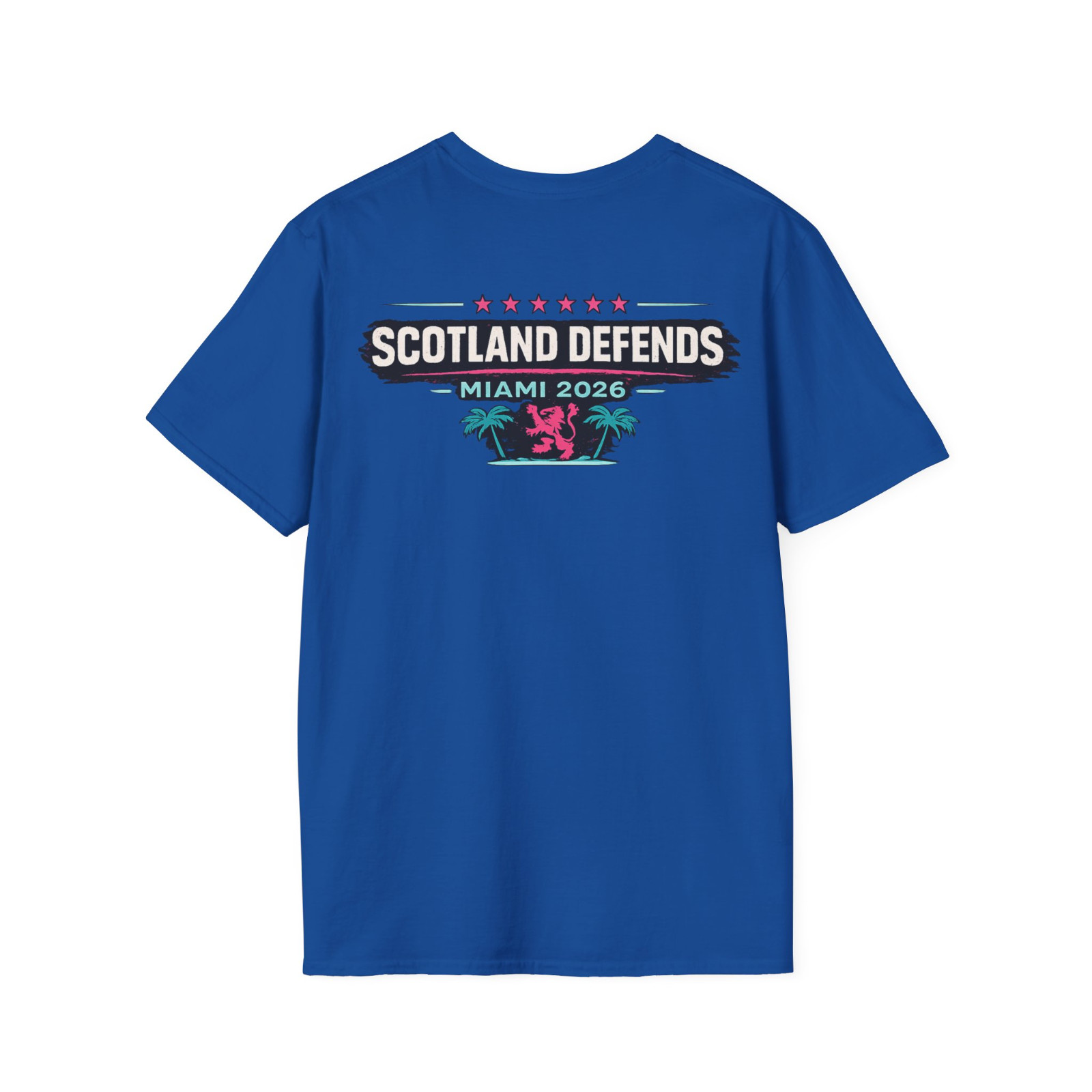 Scottish Drinking Culture Miami T Shirt World cup 2026 Graphic Print Unisex Tee gallery