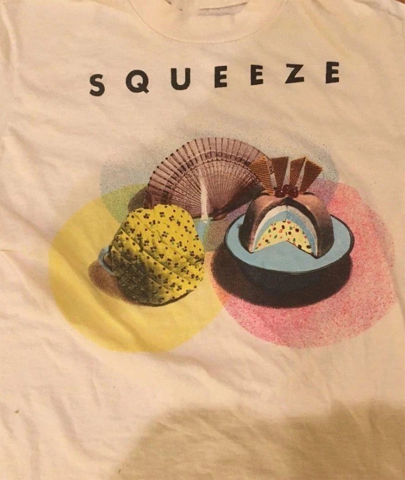 Squeeze Band Music For Lovers White Rock Short Unisex Tee Shirt Cotton AM1095