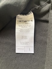 Carhartt “Durable Goods” Mens Pocket T Shirt Size L 100% Cotton
