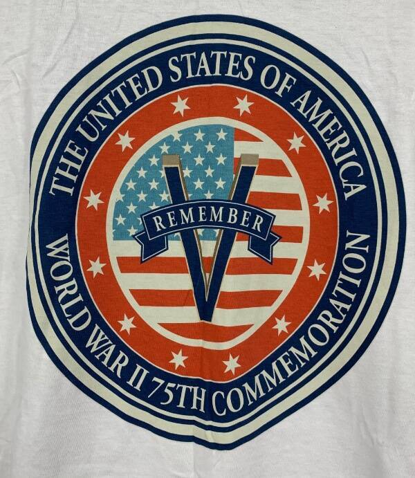 Crazy Shirts White WW2 75th Commemoration Mens Comfy T-Shirt New NWT gallery
