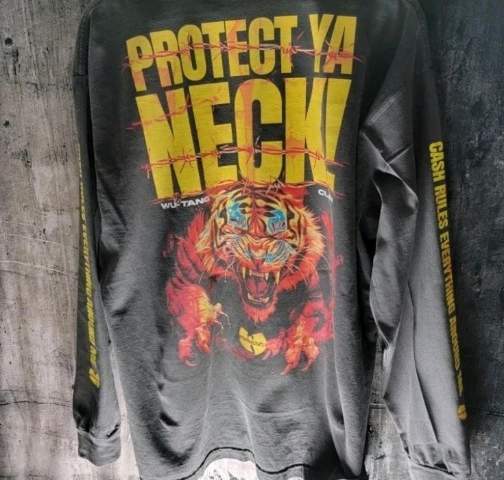 Wu-Tang Clan Protect Ya Neck Long Sleeve Shirt Custom Multi-Print Shaka Wear Tee gallery
