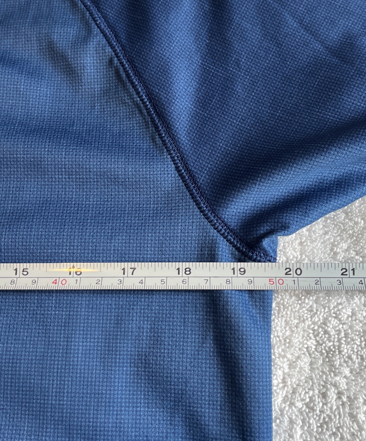 Zeroxposur Blue Men's Performance T-Shirt, Size M, UPF 50+ Sun Protection. 05 gallery