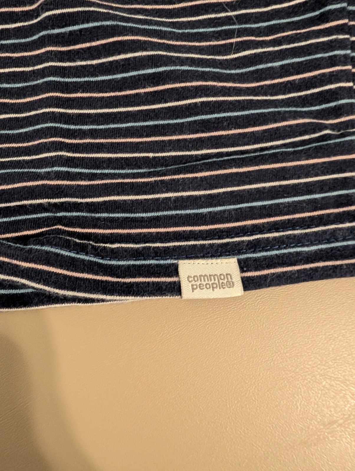 Stripe T Shirt Lot Of 4 - Adult Medium - Gap, Common People, Honey & Cola gallery